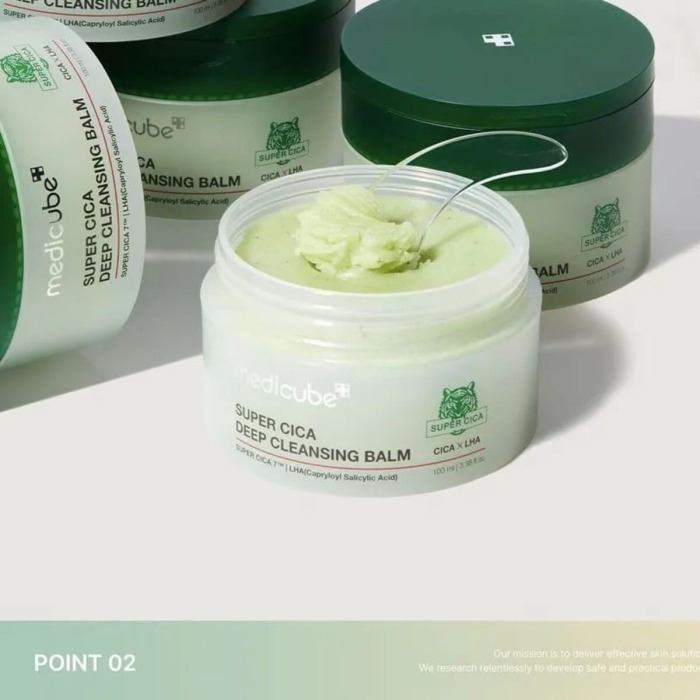 Гидрофильный Очищающий Бальзам с Центеллой Medicube Super Cica Deep Cleansing Balm