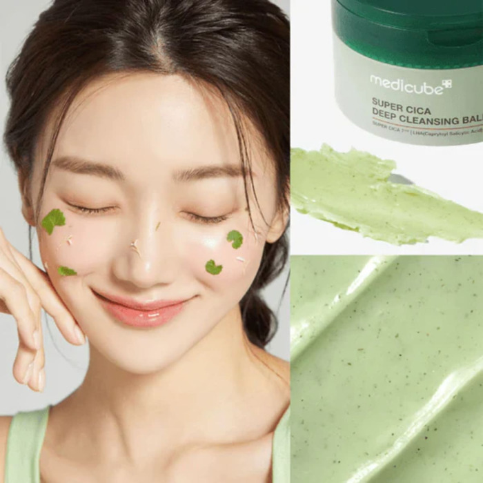 Гидрофильный Очищающий Бальзам с Центеллой Medicube Super Cica Deep Cleansing Balm