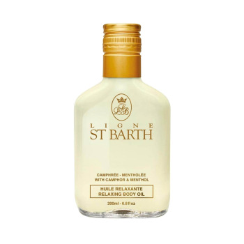 Масло с камфорой и ментолом St Barth Relaxing Body Oil
