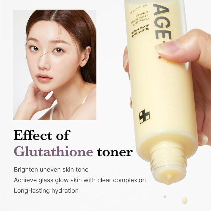 Тонер-Молочко с Глутатионом для Осветления и Сияния Кожи Medicube AGE-R Glutathione Glow Toner
