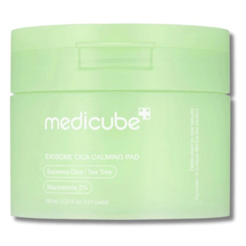 Успокаивающие Тонер-Педы с Экзосомами Центеллы и Чайным Деревом Medicube Exosome Cica Calming Pad