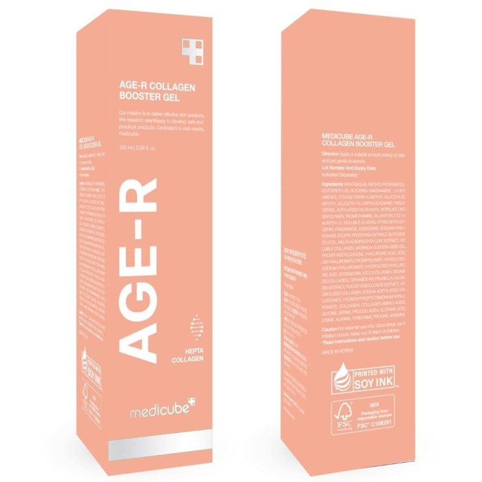 Гель-Бустер с Коллагеном для Сияния и Упругости Кожи Medicube AGE-R Collagen Booster Gel