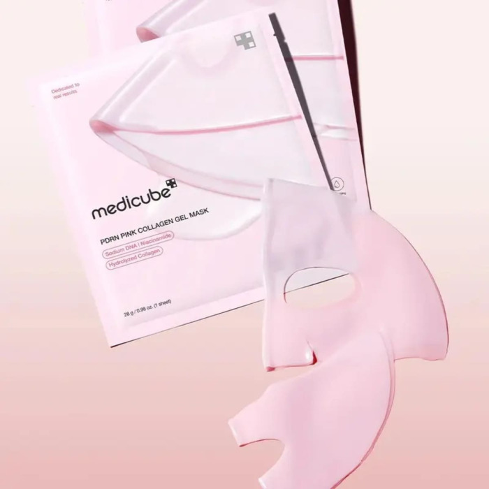 Гидрогелевая Маска с PDRN и Коллагеном Medicube PDRN Pink Collagen Gel Mask