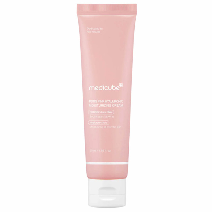 Увлажняющий Крем с Полинуклеотидами и Гиалуроновой Кислотой Medicube PDRN Pink Hyaluronic Moisturizing Cream