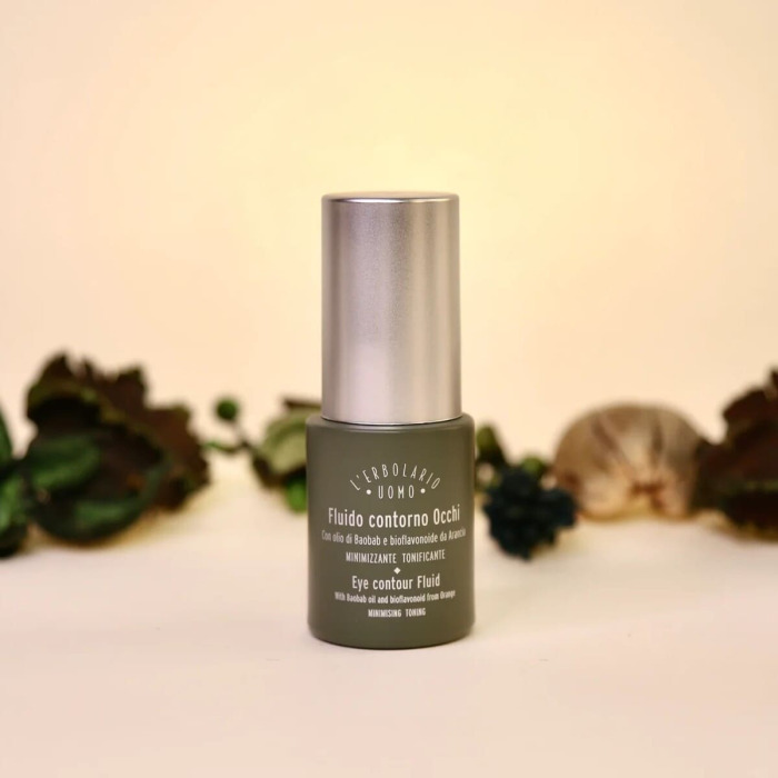 Крем-Гель для Кожи Вокруг Глаз для Мужчин «Баобаб» L'Erbolario Uomo Eye Contour Fluid