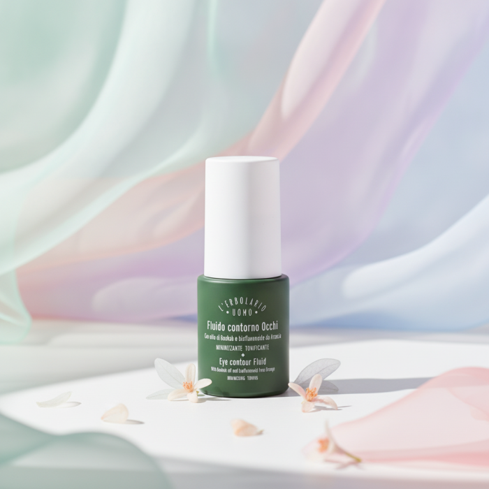 Крем-Гель для Кожи Вокруг Глаз для Мужчин «Баобаб» L'Erbolario Uomo Eye Contour Fluid