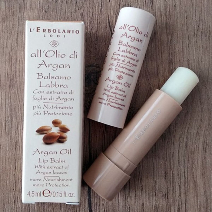 Бальзам для Губ на Основе Масла Аргании L'Erbolario Lodi Argan Oil Lip Balm