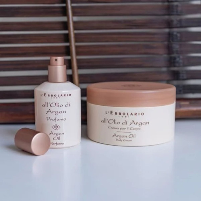 Крем для Тела на Основе Масла Аргании L'Erbolario Lodi Argan Oil Body Cream