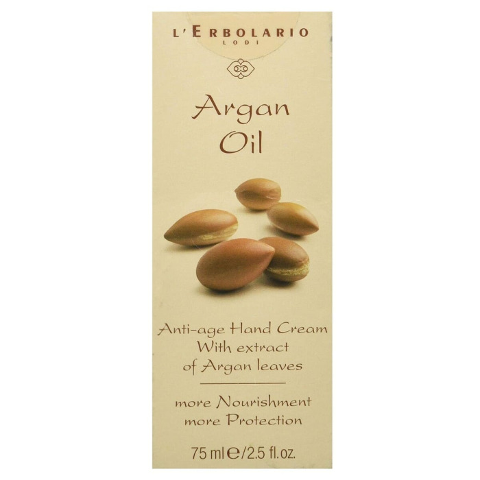 Крем для Рук Омолаживающий на Основе Масла Аргании L'Erbolario Lodi Argan Oil Anti-Age Hand Cream