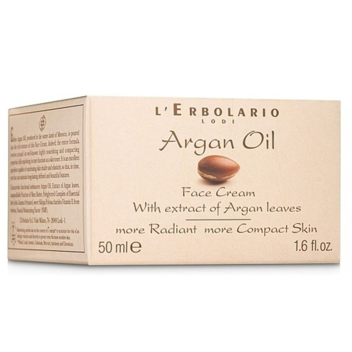 Крем для Лица на Основе Масла Аргании L'Erbolario Lodi Argan Oil Face Cream
