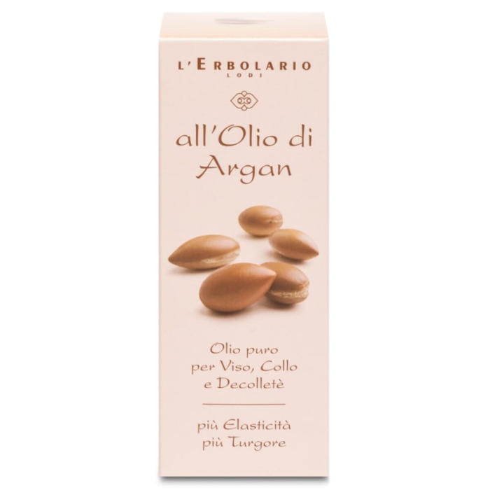 Масло для Лица, Шеи и Зоны Декольте на Основе Масла Аргании L'Erbolario Lodi Argan Oil for Face, Neck and Decollete