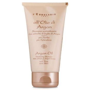 Шампунь для Укрепления Волос на Основе Масла Аргании L'Erbolario Lodi Argan Oil Thickening Shampoo