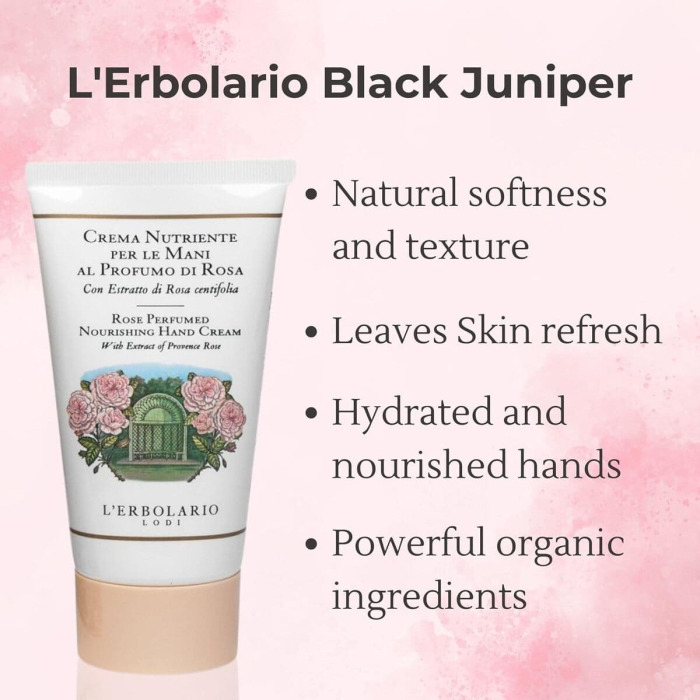 Крем для Рук «Роза» L'Erbolario Lodi Rose Hand Cream