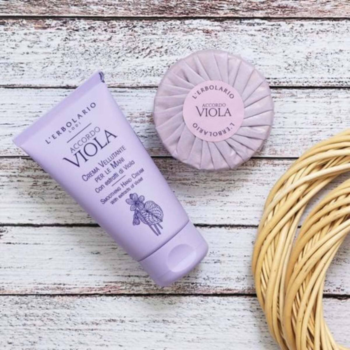 Крем для Рук «Фиалка» L'Erbolario Lodi Smoothing Hand Cream with Extracts of Violet