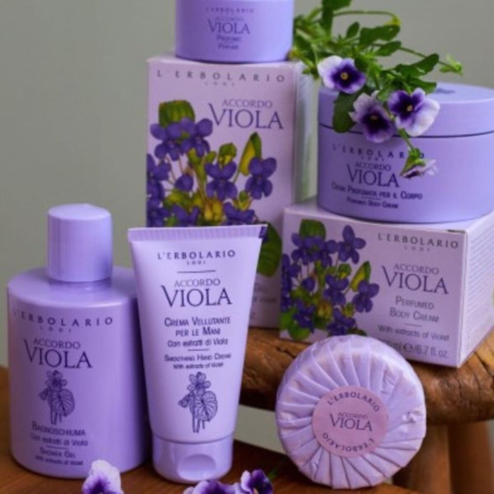 Крем для Рук «Фиалка» L'Erbolario Lodi Smoothing Hand Cream with Extracts of Violet