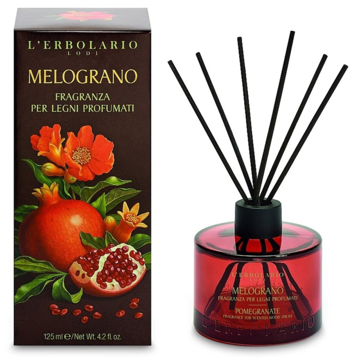 Диффузор «Гранат» L'Erbolario Lodi Pomegranate Fragrance for Scented Wood Sticks