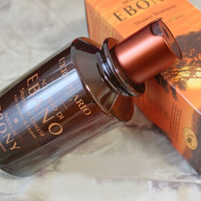 Шампунь-Гель для Душа «Черное Дерево» L'Erbolario Lodi Notes of Ebony Shower Shampoo