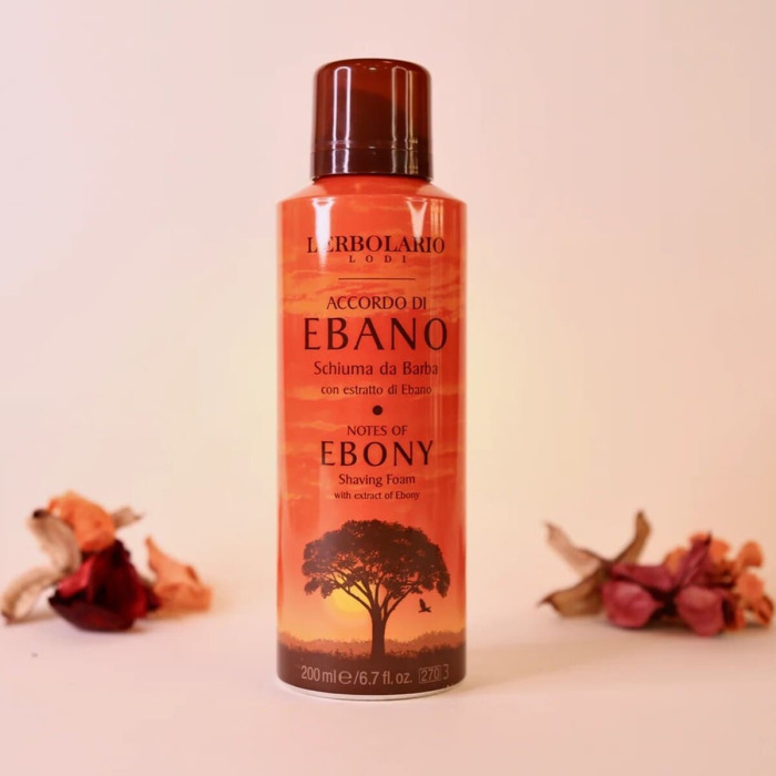 Пена для Бритья «Черное Дерево» L'Erbolario Lodi Notes of Ebony Shaving Foam