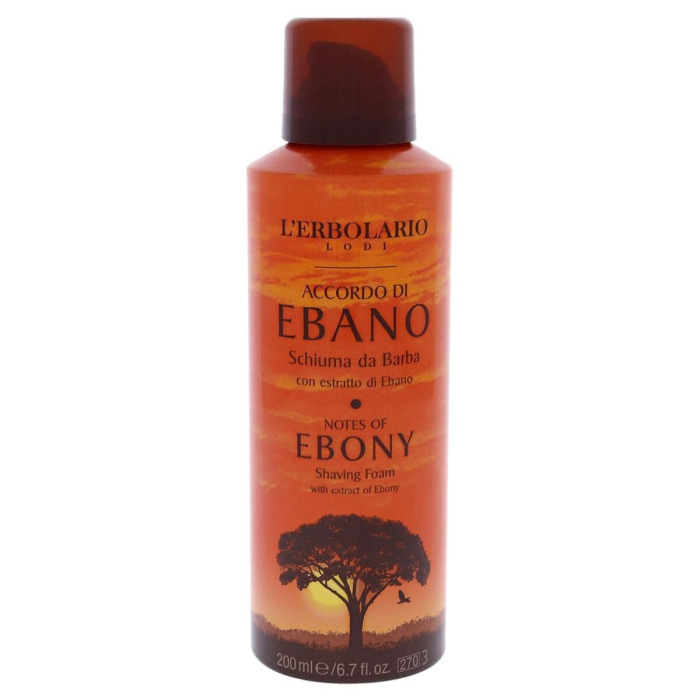 Пена для Бритья «Черное Дерево» L'Erbolario Lodi Notes of Ebony Shaving Foam