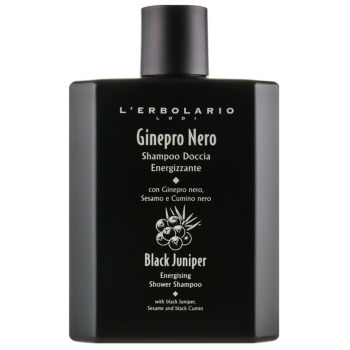 Шампунь-Гель для Душа «Черный Можжевельник» L'Erbolario Lodi Black Juniper Energising Shower Shampoo Шампунь-Гель для Душа «Черный Можжевельник» L'Erbolario Lodi Black Juniper Energising Shower Shampoo