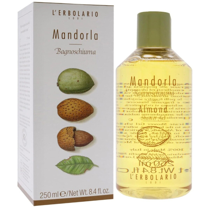 Пена для Ванны-Гель для Душа «Миндаль» L'Erbolario Lodi Almond Shower Gel
