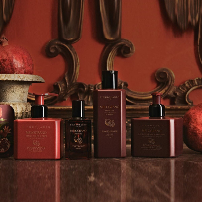 Пена для Ванны «Гранат» L'Erbolario Lodi Pomegranate Bath Gel