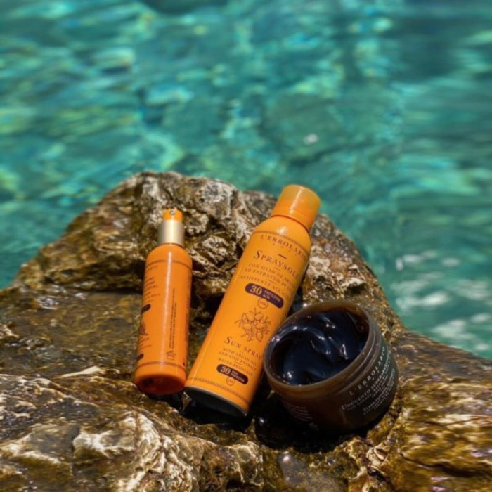 Спрей для Загара с Аргановым Маслом и Экстрактом Годжи L'Erbolario Lodi Sun Spray with Argan Oil and Goji Extract SPF30