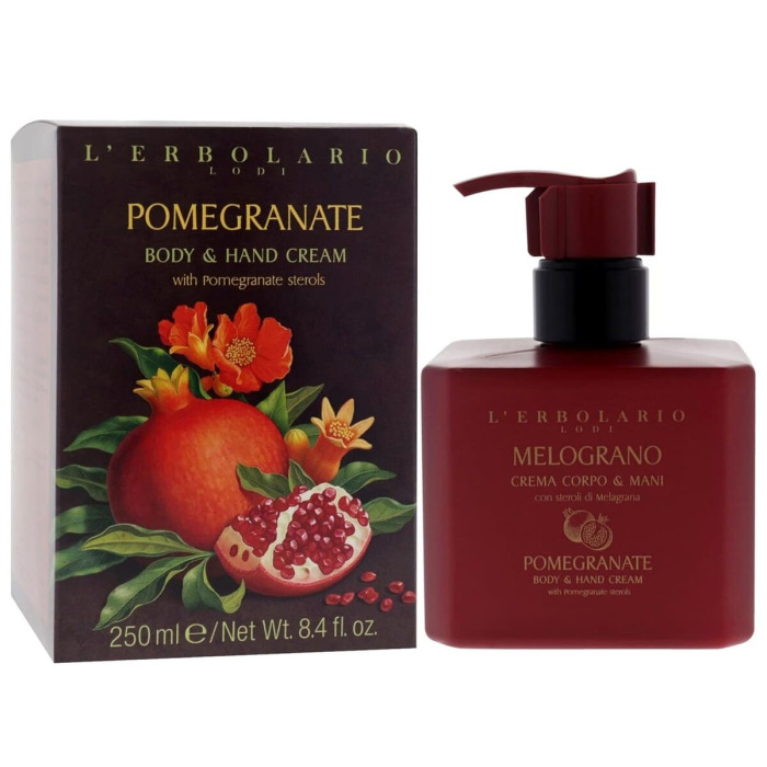 Крем для Рук и Тела «Гранат» L'Erbolario Lodi Pomegranate Body @ Hand Cream