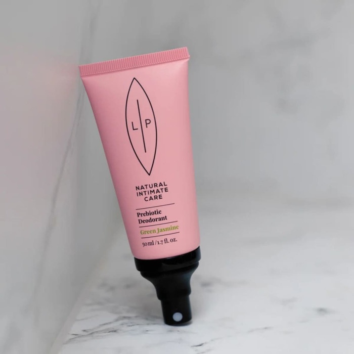 Спрей-Дезодорант с Пребиотиками Lip Intimate Care Prebiotic Deodorant Green Jasmine