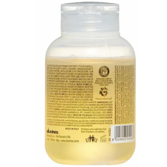 Деликатный Шампунь для Волос Davines Dede Shampoo