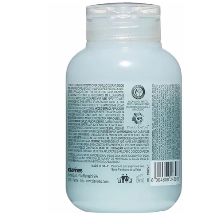 Защитный Шампунь для Окрашенных Волос Davines Minu Shampoo
