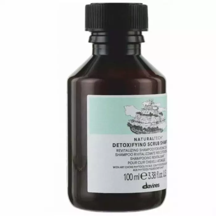 Детоксицирующий Шампунь-Скраб Davines Natural Tech Detoxifying Scrub Shampoo