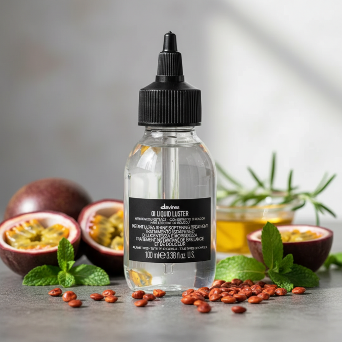 Мгновенное Средство для Ультраблеска и Смягчения Волос Davines OI Liquid Luster