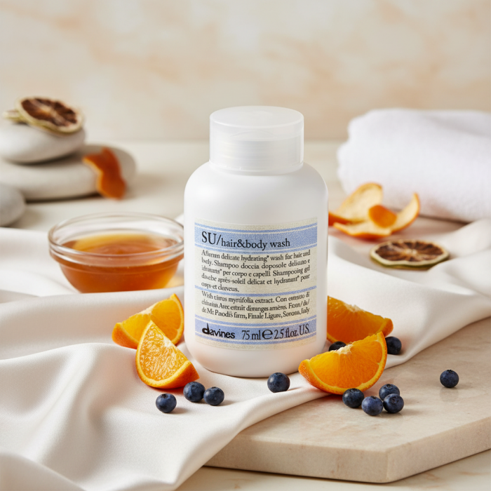 Восстанавливающий Шампунь для Тела и Волос После Солнца Davines Su Hair And Body Wash