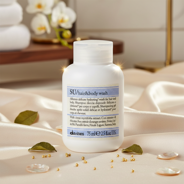 Восстанавливающий Шампунь для Тела и Волос После Солнца Davines Su Hair And Body Wash