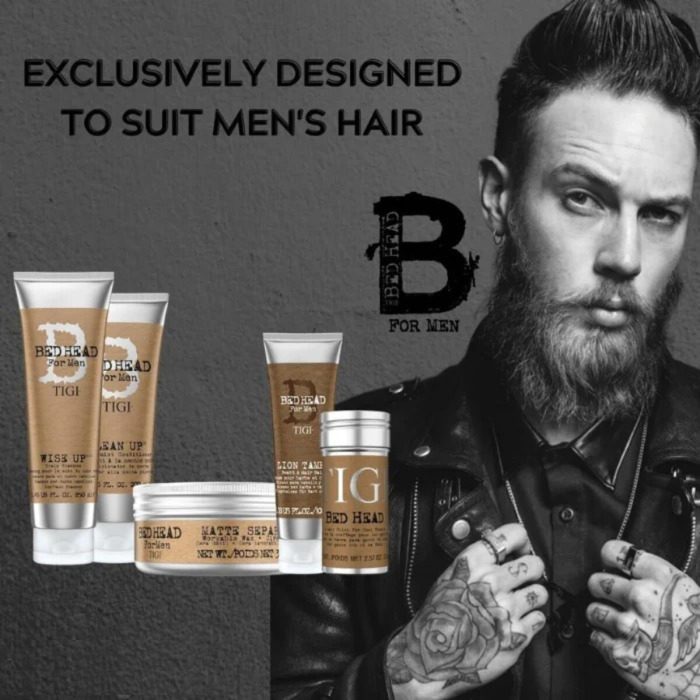 Шампунь для Объема Волос TIGI B Bed Head for Men Dense Up Style Building Shampoo