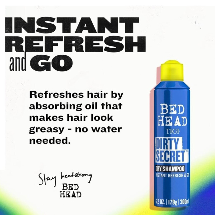 Сухой Шампунь TIGI Bed Head Dirty Secret Dry Shampoo