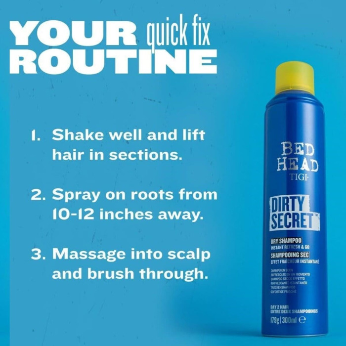 Сухой Шампунь TIGI Bed Head Dirty Secret Dry Shampoo