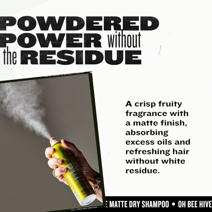 Сухой Шампунь TIGI Bed Head Oh Bee Hive Matte Dry Shampoo