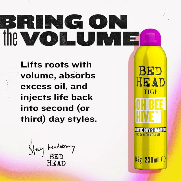 Сухой Шампунь TIGI Bed Head Oh Bee Hive Matte Dry Shampoo