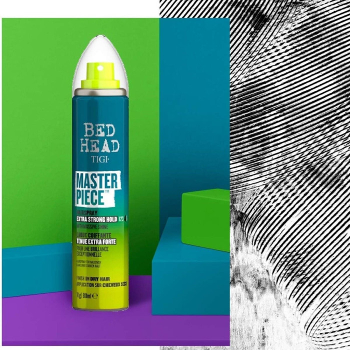 Лак для Волос с Блеском TIGI Bed Head Masterpiece Hairspray Extra Strong Hold Level 4