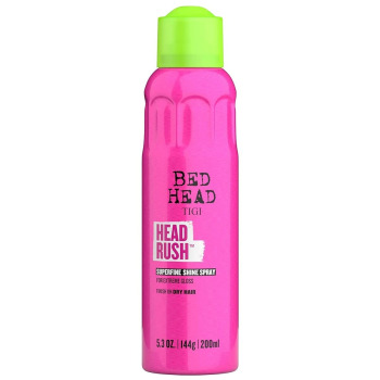 Спрей-Блеск для Волос Легкой Фиксации TIGI Bed Head Headrush Superfine Shine Spray Спрей-Блеск для Волос Легкой Фиксации TIGI Bed Head Headrush Superfine Shine Spray