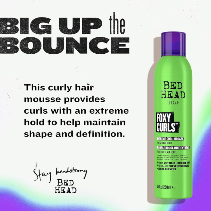 Мусс для Сильной Фиксации Волос TIGI Bed Head Foxy Curls Mousse