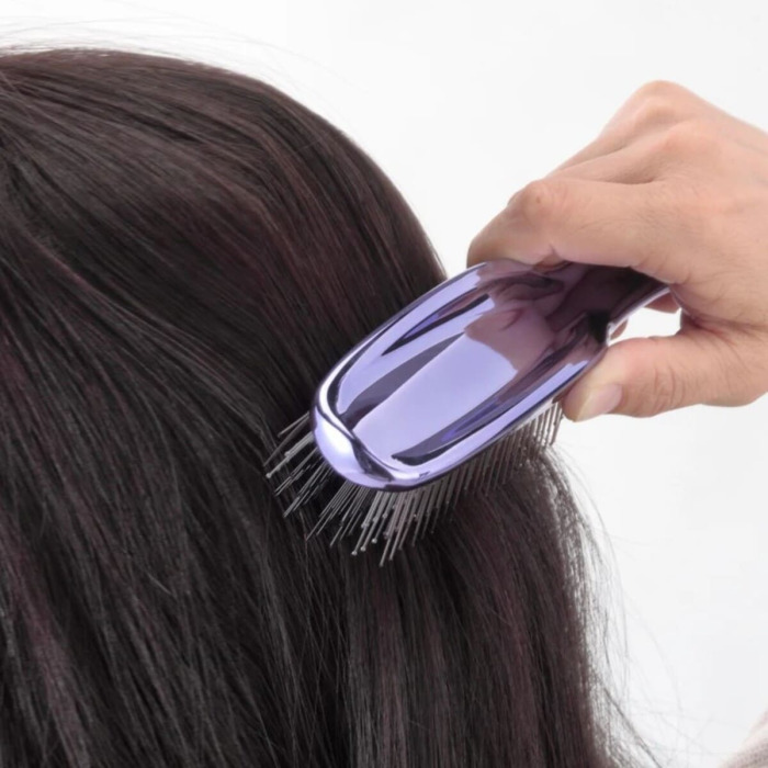 Щетка для Кожи Головы Фиолетовая S-Heart-S Scalp Brush World Premium Long Purple