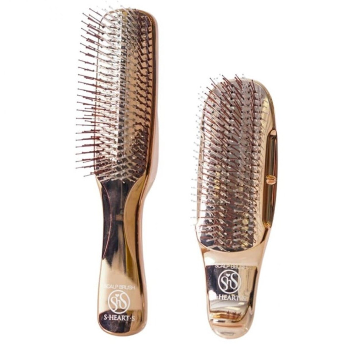 Массажная Щетка для Волос S-Heart-S Scalp Brush World Model Long