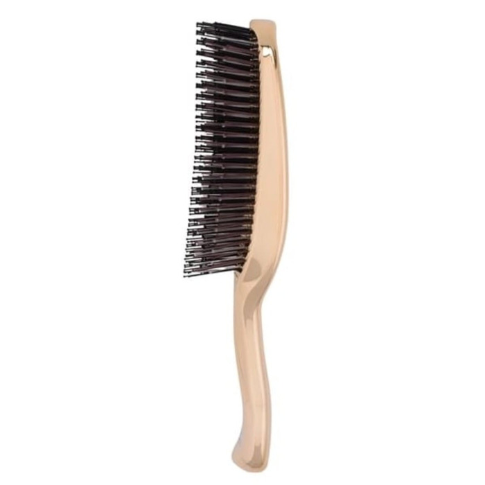 Массажная Щетка для Волос S-Heart-S Scalp Brush World Premium Long Champagne Gold