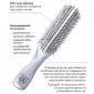 Массажная Щетка для Волос S-Heart-S Scalp Brush Professional Plus Long Silver
