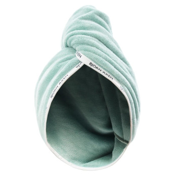 Рушник-Тюрбан для Волосся BJÖRN AXÉN Hair Towel Wrap Green