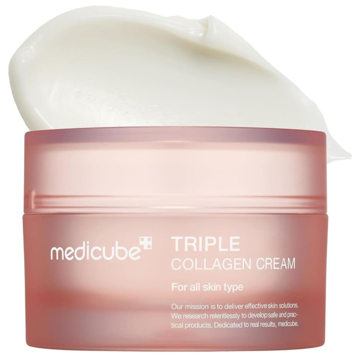 Увлажняющий Крем с Коллагеном и Гиалуроновой Кислотой Medicube Triple Collagen Cream 4.0