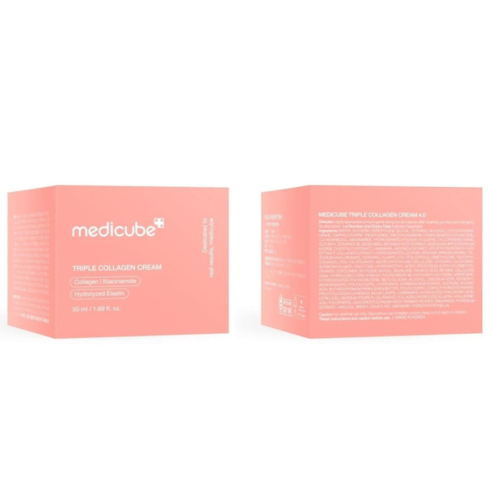 Увлажняющий Крем с Коллагеном и Гиалуроновой Кислотой Medicube Triple Collagen Cream 4.0